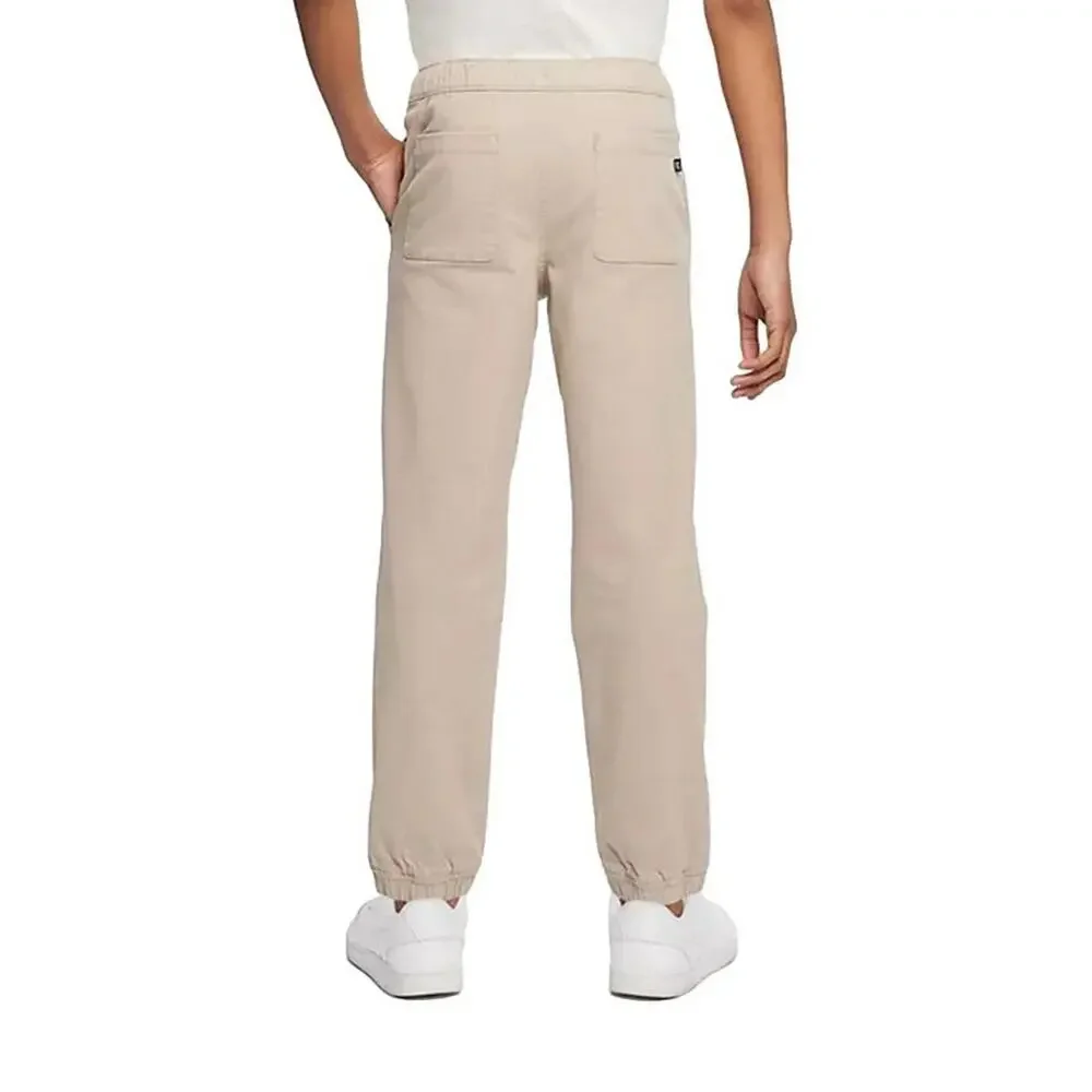 GAP Kids Boys Stretch Twill Jogger Pants Bottom, Khaki, Medium‎ (8)